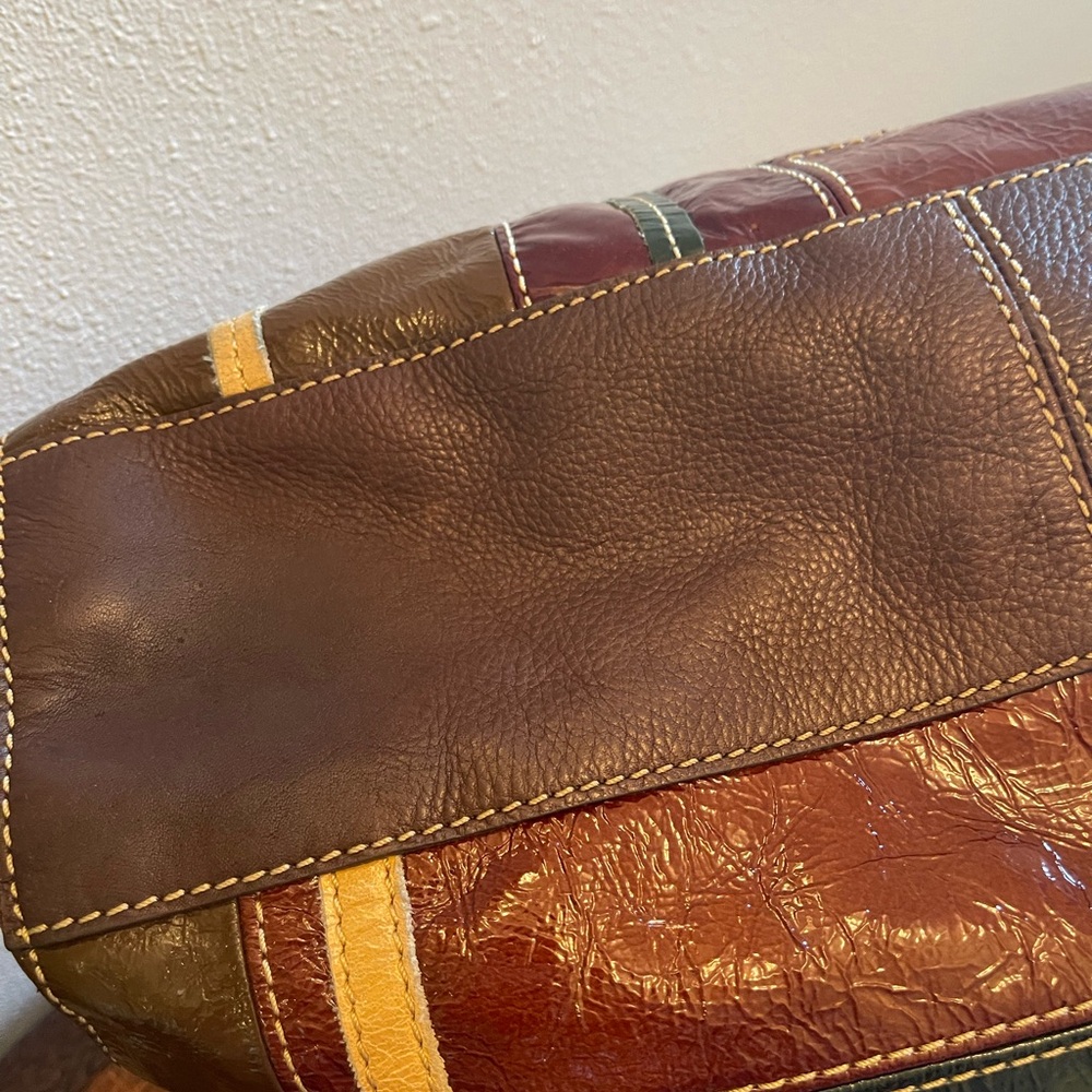 Fossil Multicolor Patchwork Shoulder Bag - Picture 12 of 16